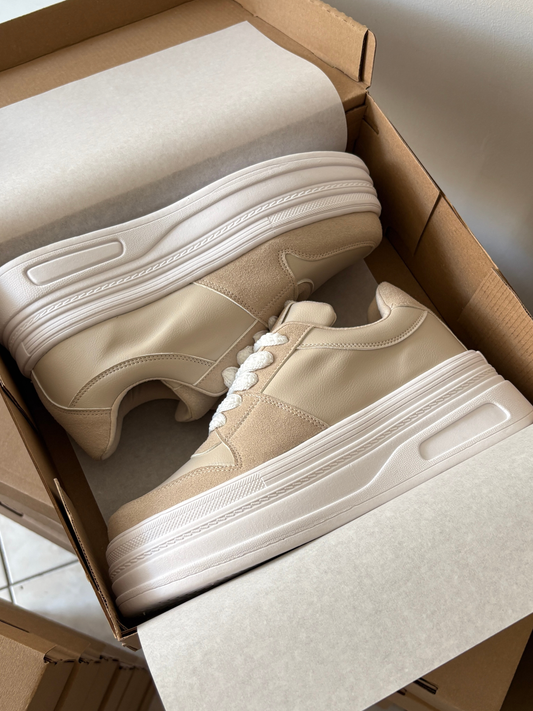 Zapatillas Alba Beige