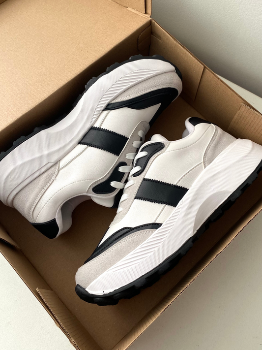 Zapatillas Emma Black & White